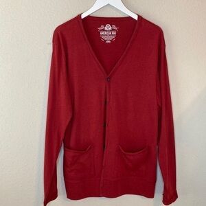Men’s American Rag Lightweight Cardigan Sweater Size Large